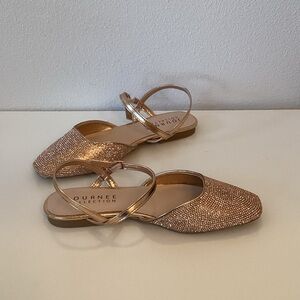 New WB Journee Collection Women's Gold Flats
